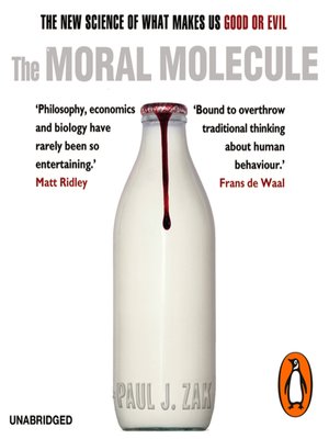 cover image of The Moral Molecule